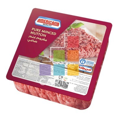 AMERICANA MUTTON SQUARE 20*400GM